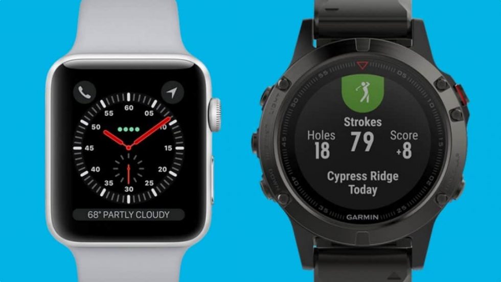 garmin smartwatch vs apple watch 4