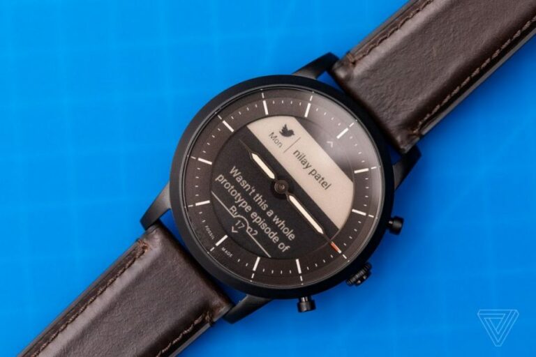 fossil hybrid smartwatch
