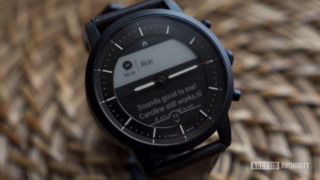fossil hybrid smartwatch

