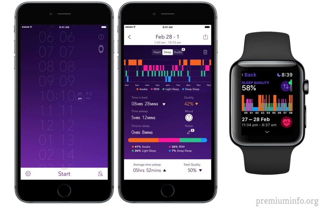 Apple watch sleep tracking