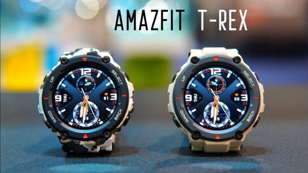 amazfit t rex watch review