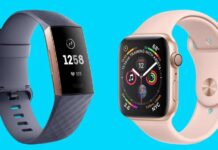 Apple Watch Series 5 VS Fitbit Charge 4