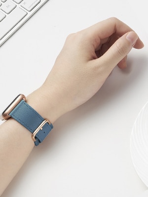 space grey apple watch with silver band